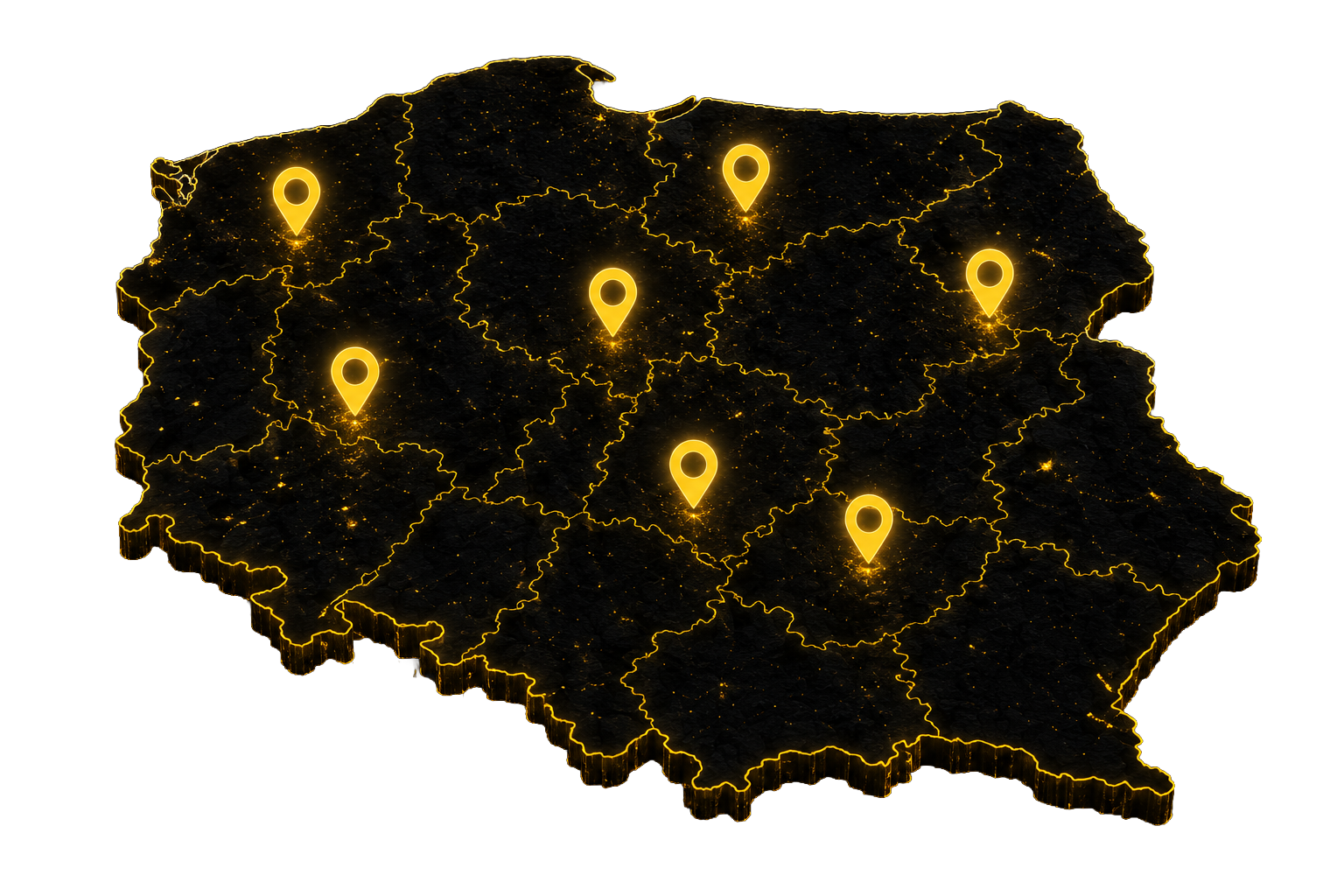 Mapa partnerów Dragon Węgiel