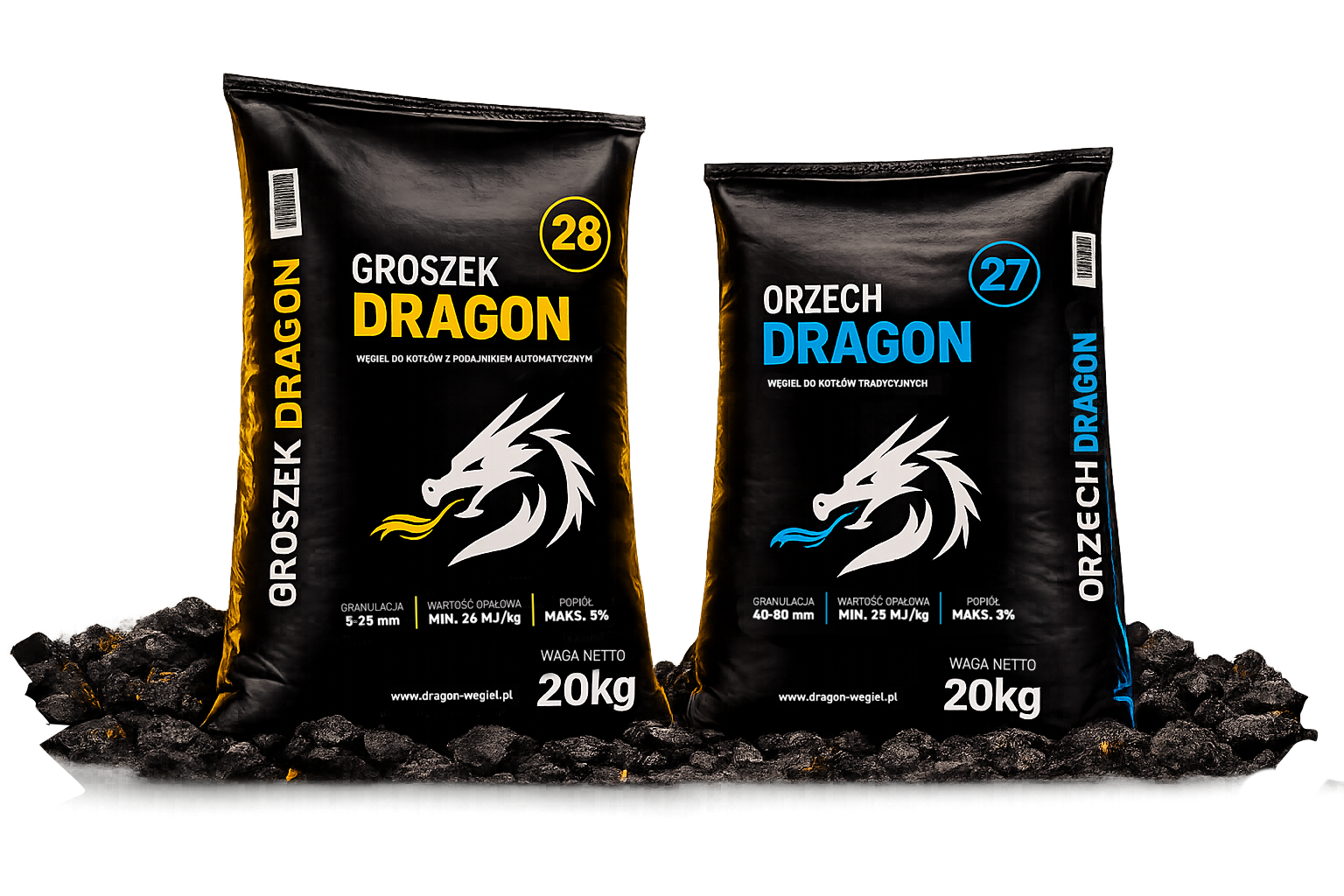 Dragon Węgiel Produkty
